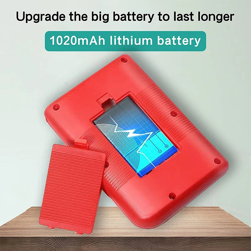 Mini Retro Handheld Game Console with Carry Case