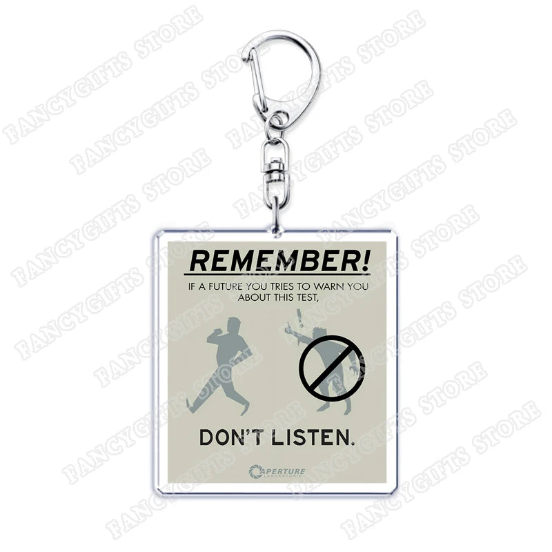 Gamer Science Lab Keyring