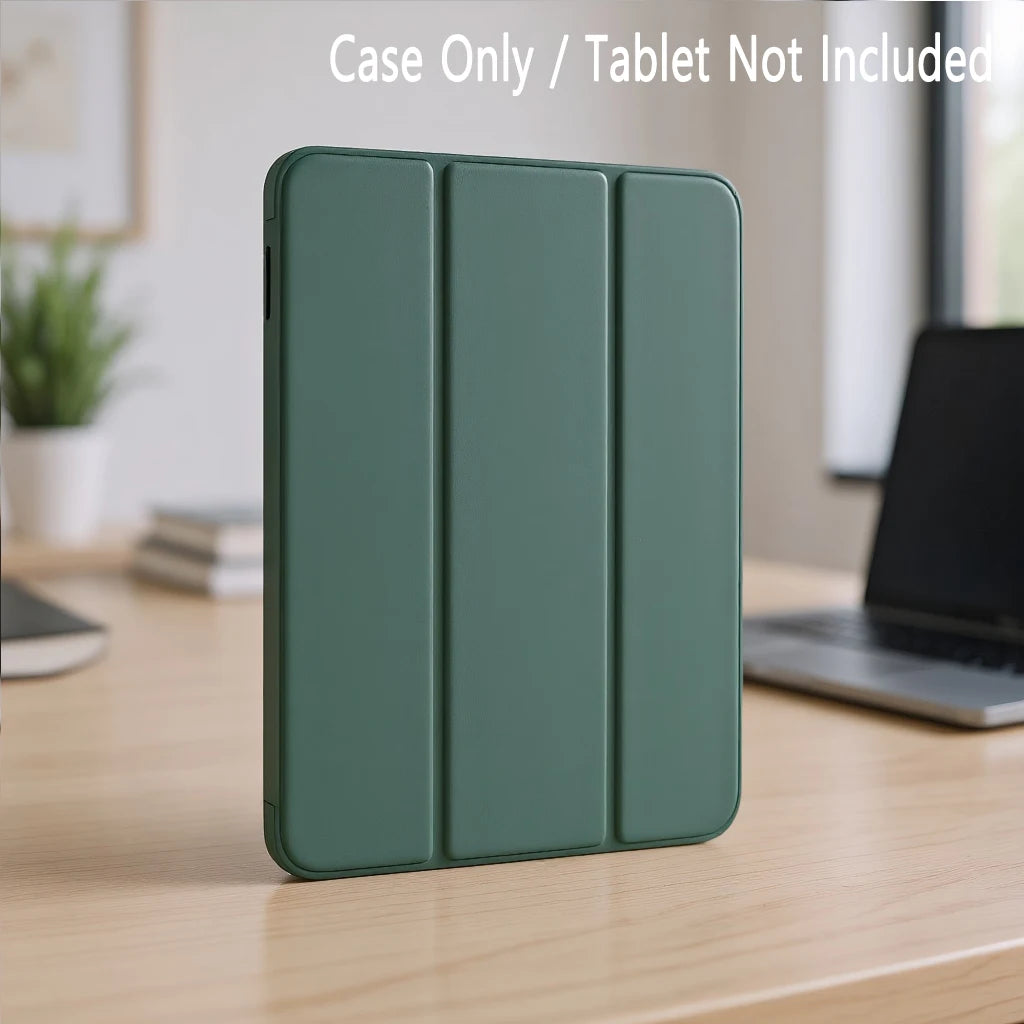 Magnetic Smart Folio Tablet Cover - Deep Green