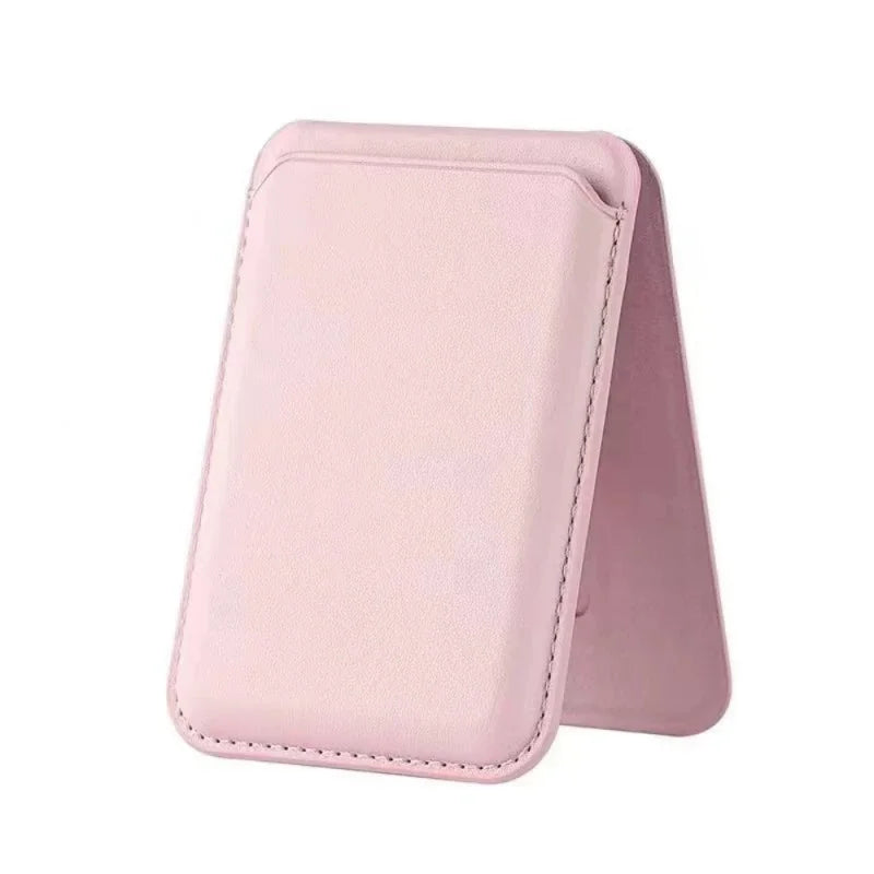 Magnetic Leather Wallet Stand for Phones - photo 17