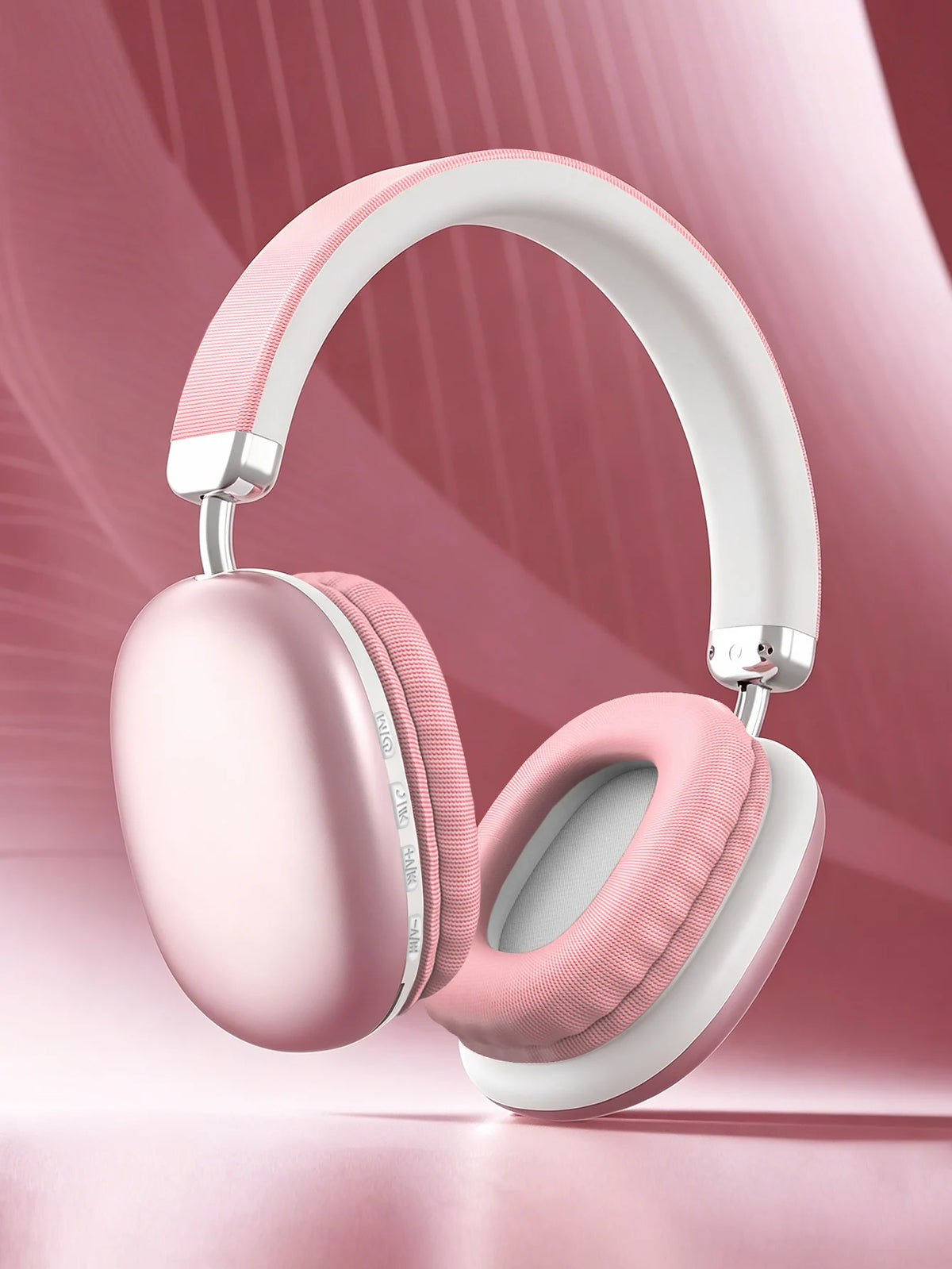 Wireless Over-Ear Headphones, Bluetooth 5.3 - Pink