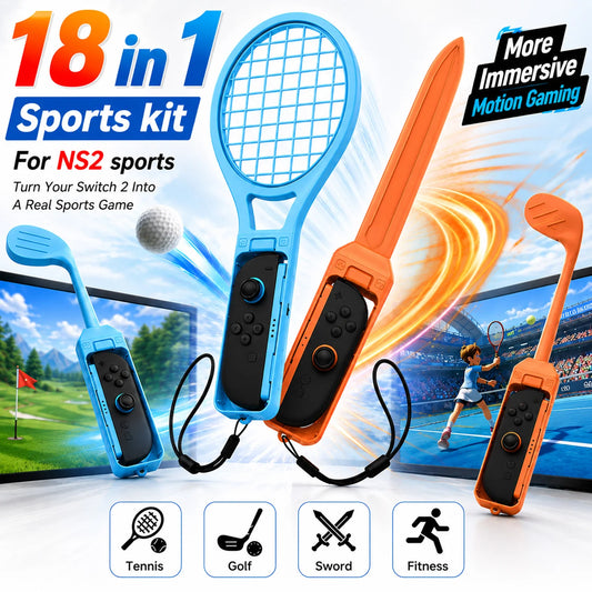 18-in-1 Sports Game Accessory Kit