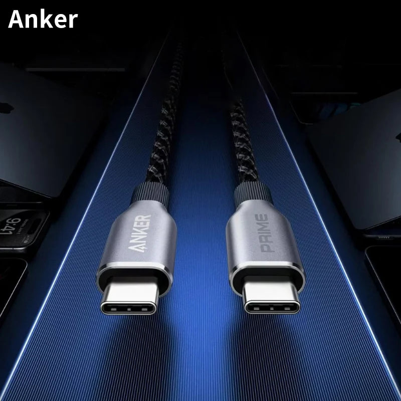 240W Braided USB-C Fast Charging Cable