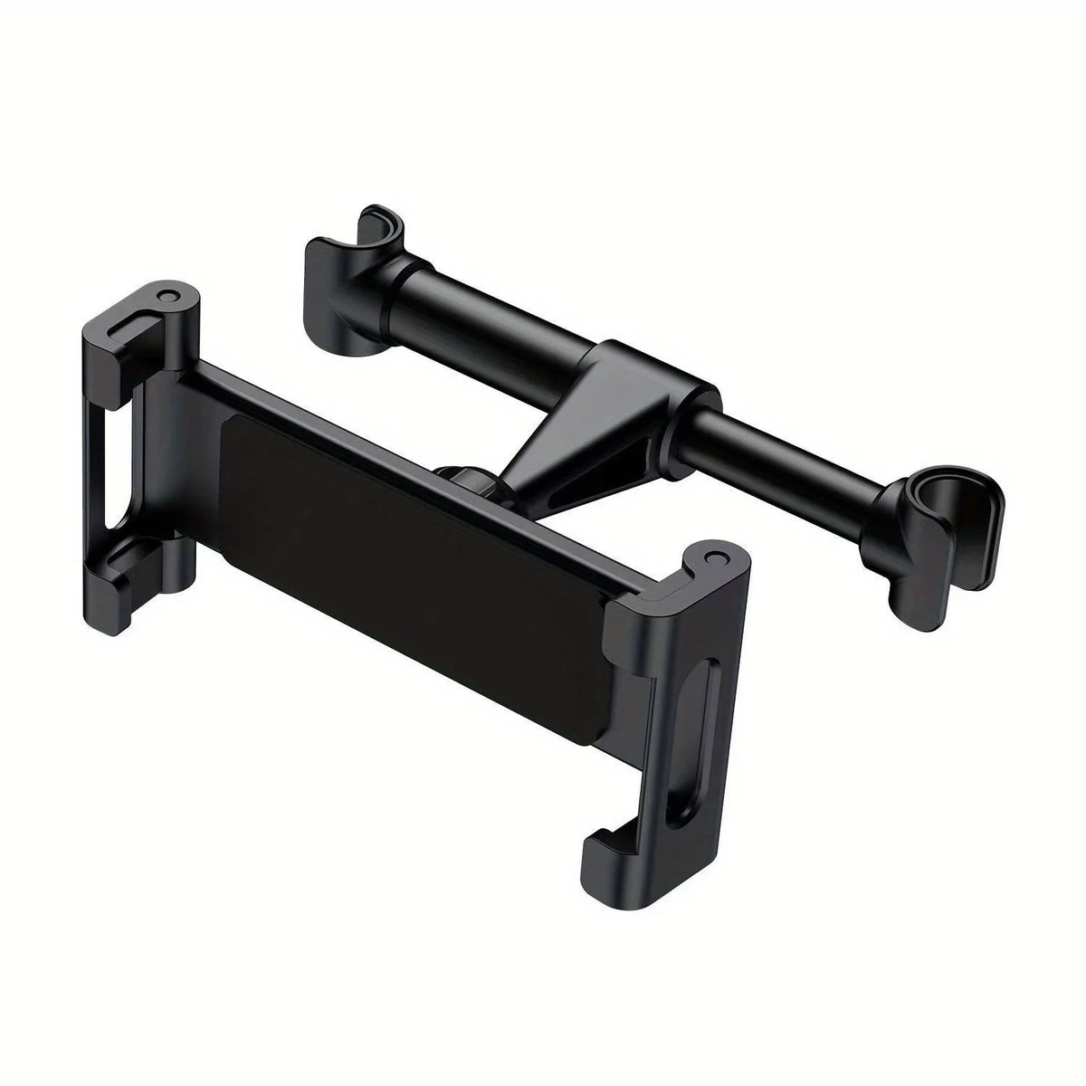 Car Headrest Tablet Holder - Black - Short