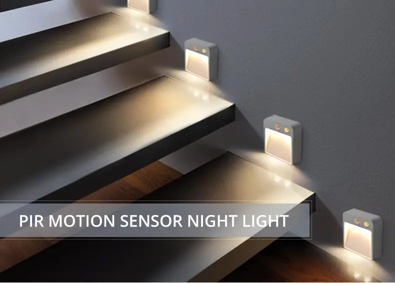 Motion Sensor LED Night Light, Battery Powered