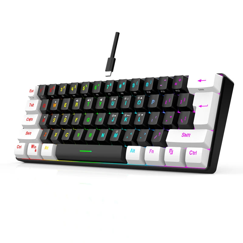 60% Compact RGB Wired Keyboard