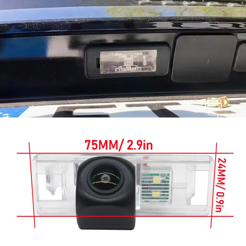 170° HD Waterproof Rear View Camera