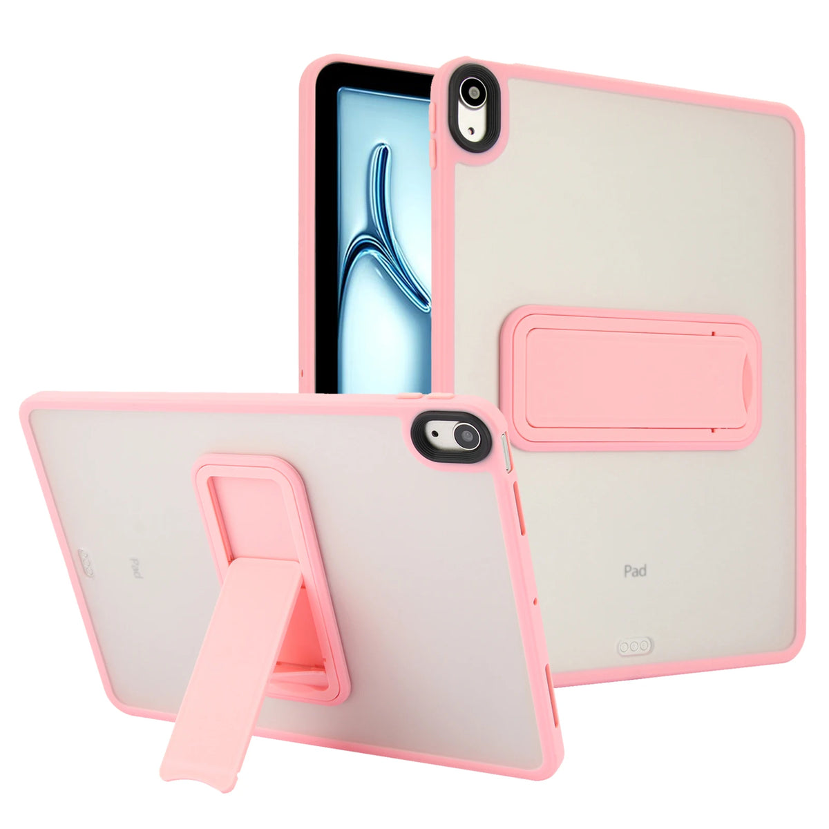 Rugged Tablet Case with Kickstand - Pink