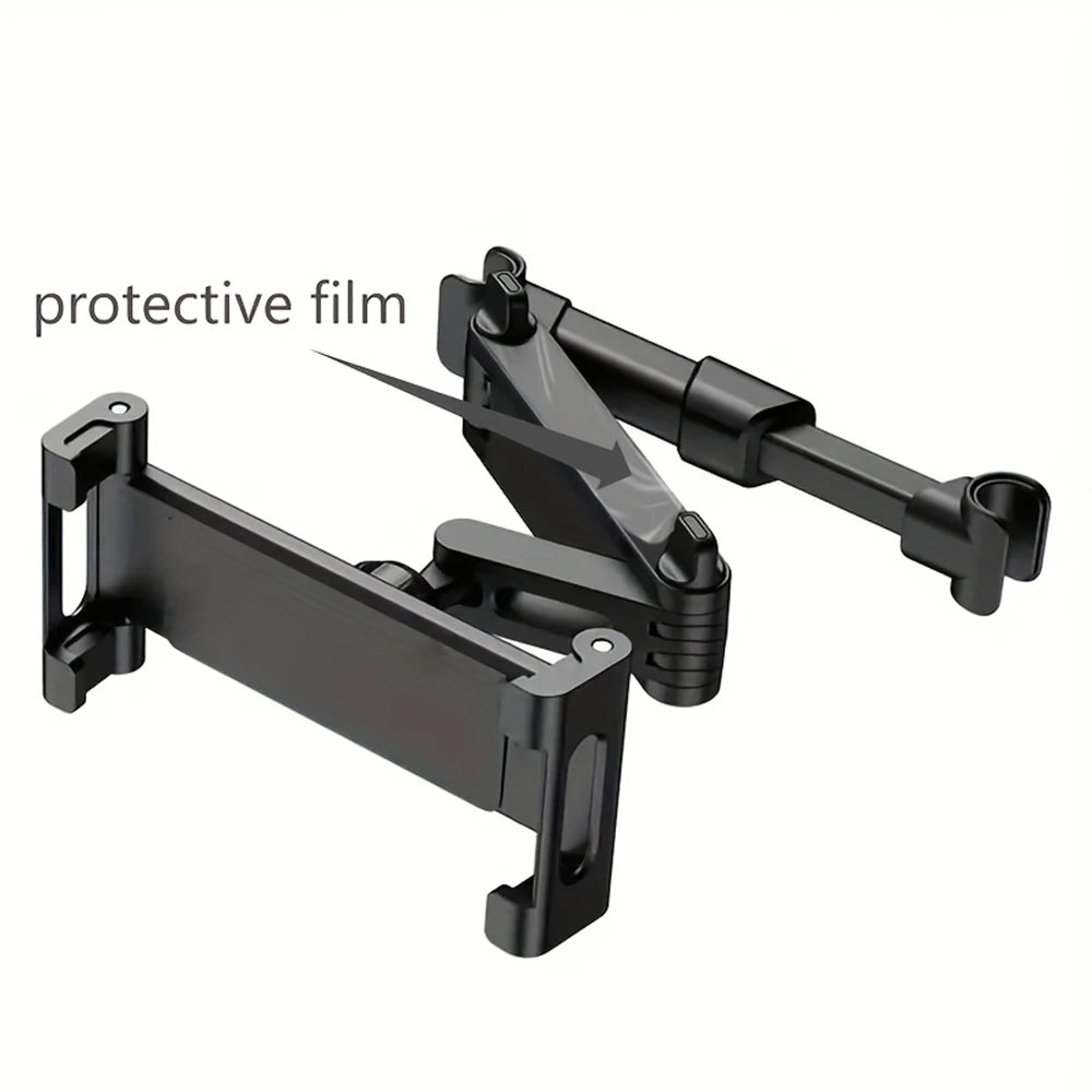 Car Headrest Tablet Holder - Black