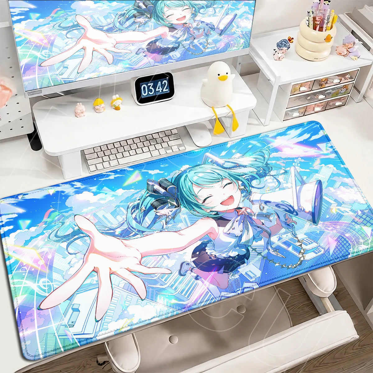 Kawaii Anime Non-Slip Gaming Mouse Pad