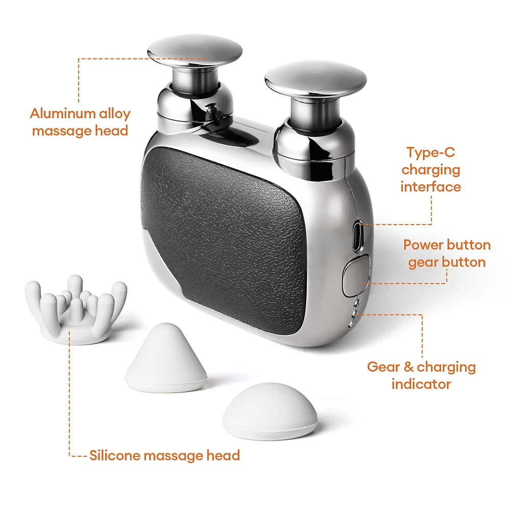 Mini handheld massage gun, view 12