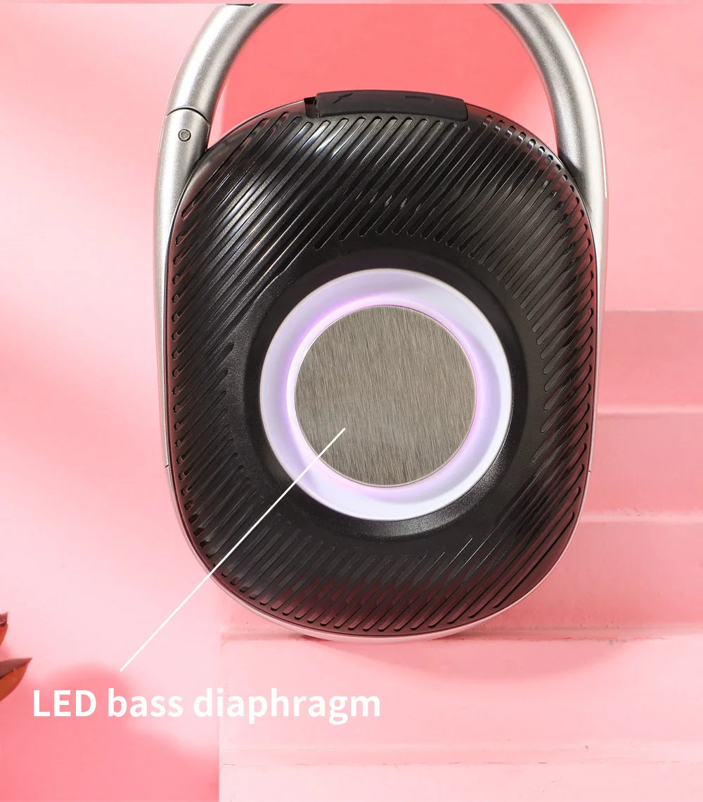 Portable Bluetooth Speaker with Bass