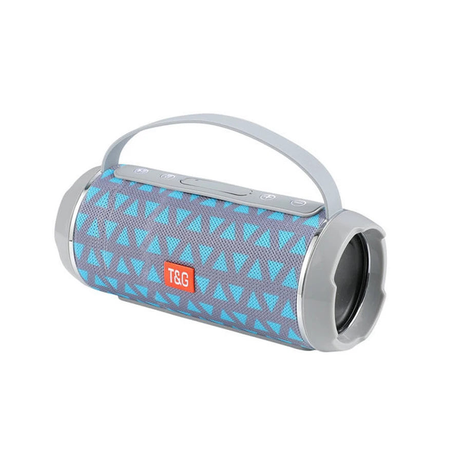 Portable Barrel Bluetooth Speaker with Strap