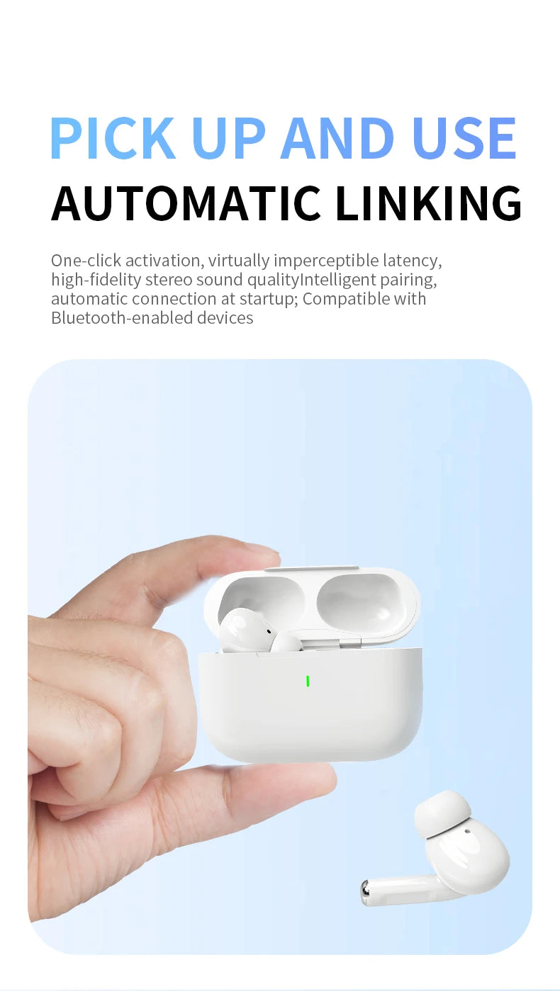 Wireless Bluetooth Earbuds with Charging Case