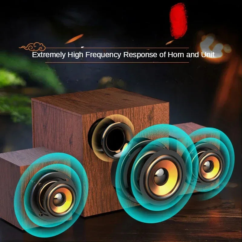 Wired Computer Speaker & Subwoofer Set