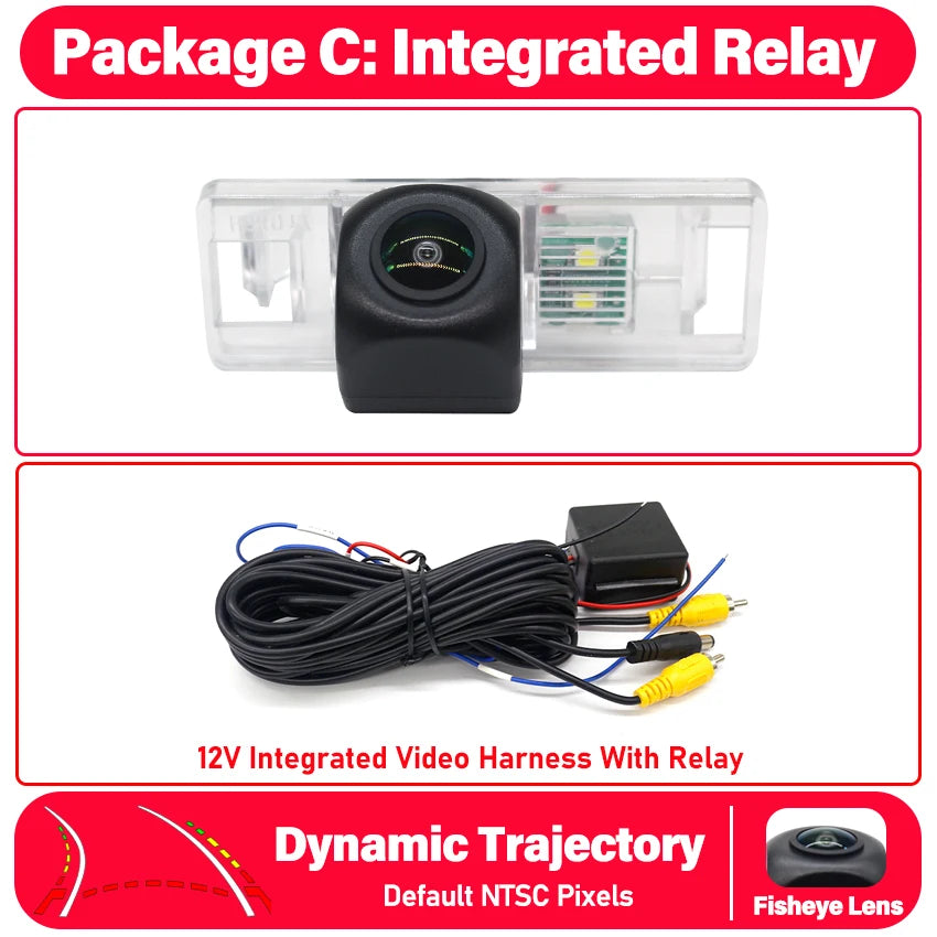 170° HD Waterproof Rear View Camera