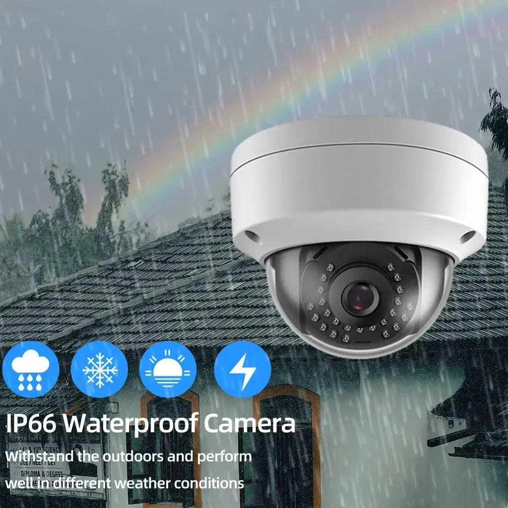 5MP Night Vision Outdoor Security Camera