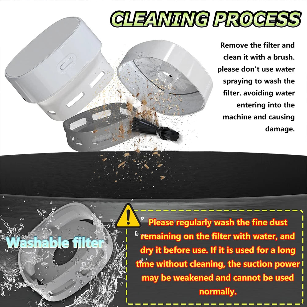 Mini Desktop Vacuum Cleaner