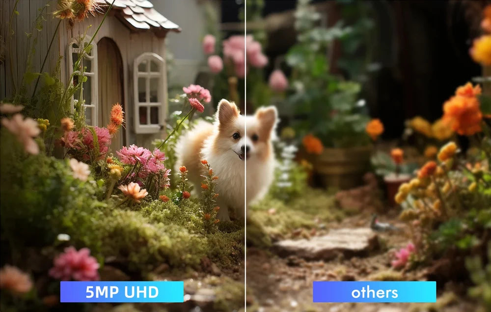 5MP Night Vision Outdoor Security Camera
