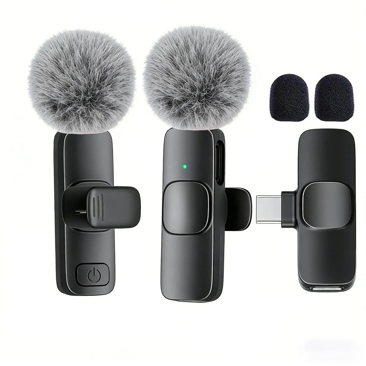 Wireless Lavalier Microphone for USB-C Phones