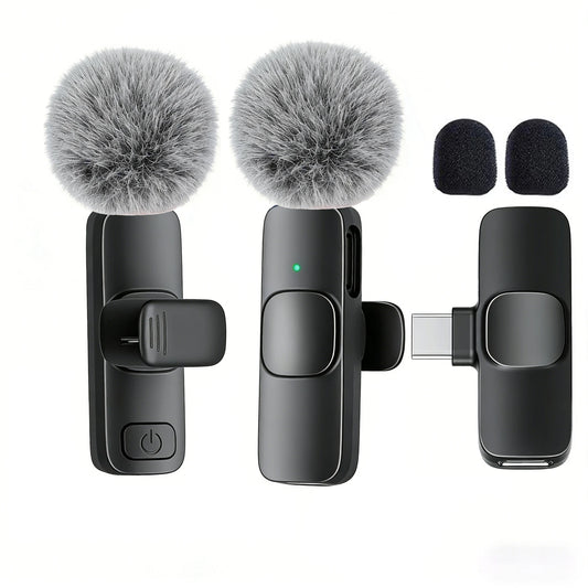 Wireless Lavalier Microphone for USB-C Phones