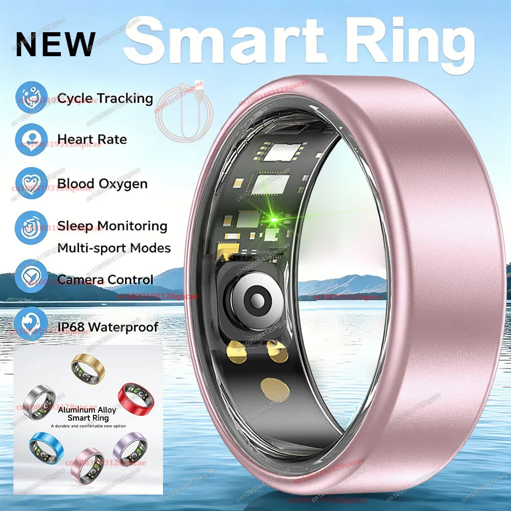 R10 Smart Health Ring with Charging Case