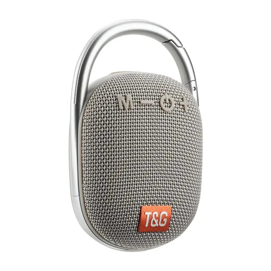 Portable Bluetooth Speaker with Bass - Gray