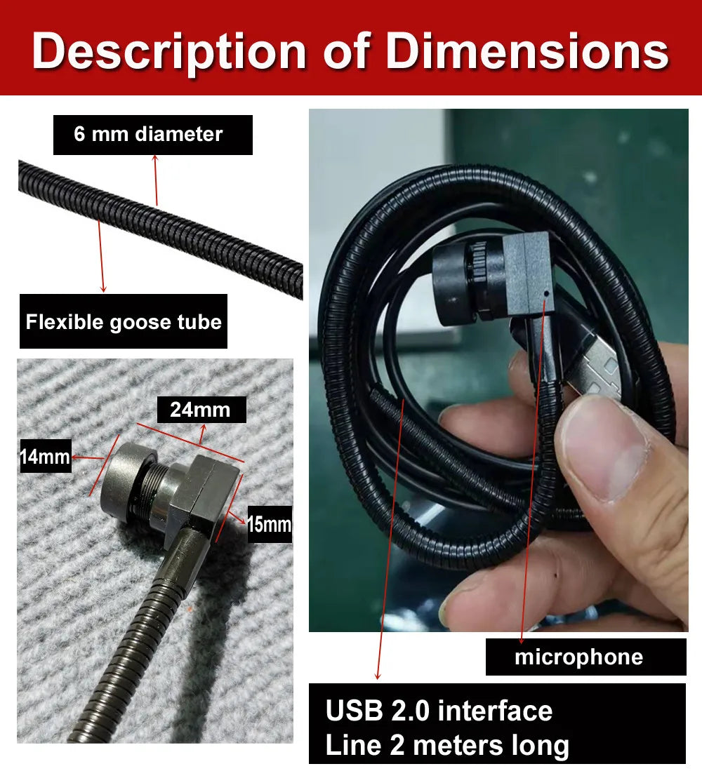 Mini Autofocus Zoom USB Camera