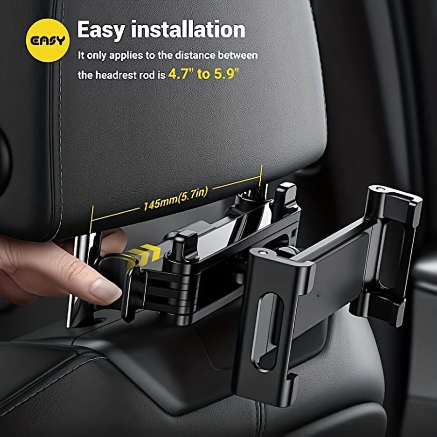 Car Headrest Tablet Holder