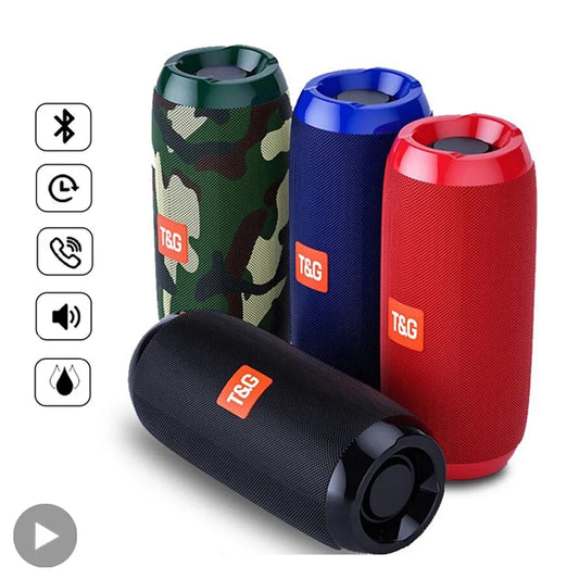 Mini Stereo Bluetooth Speaker with Mic and FM Radio