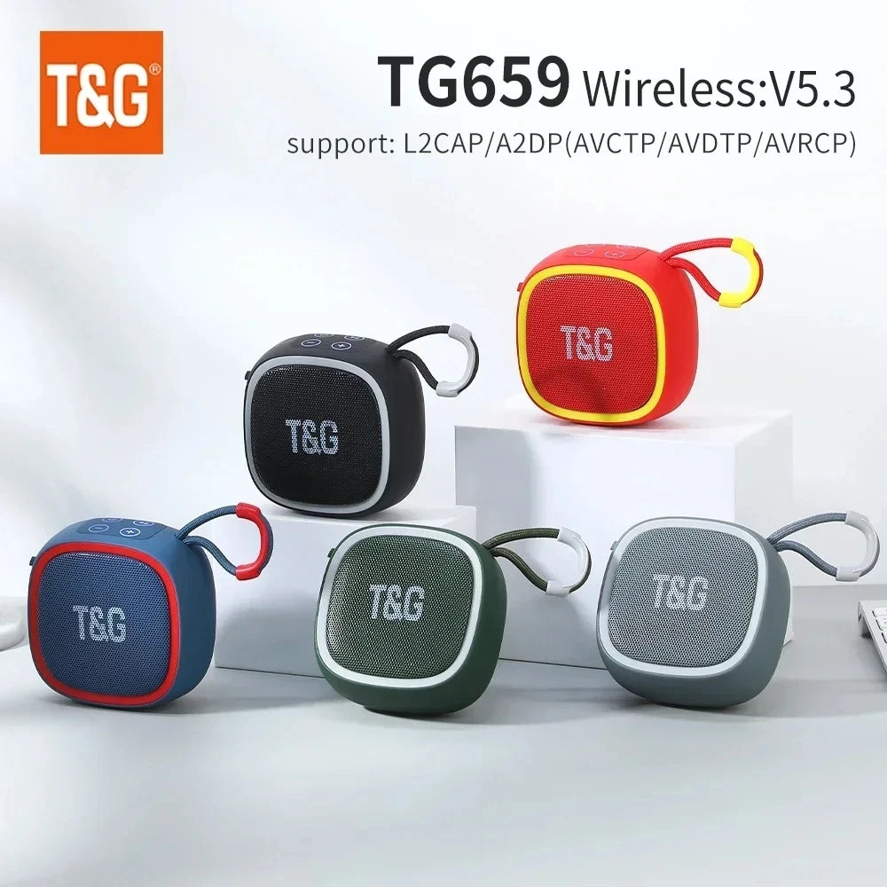 Mini Waterproof Bluetooth Speaker with FM Radio