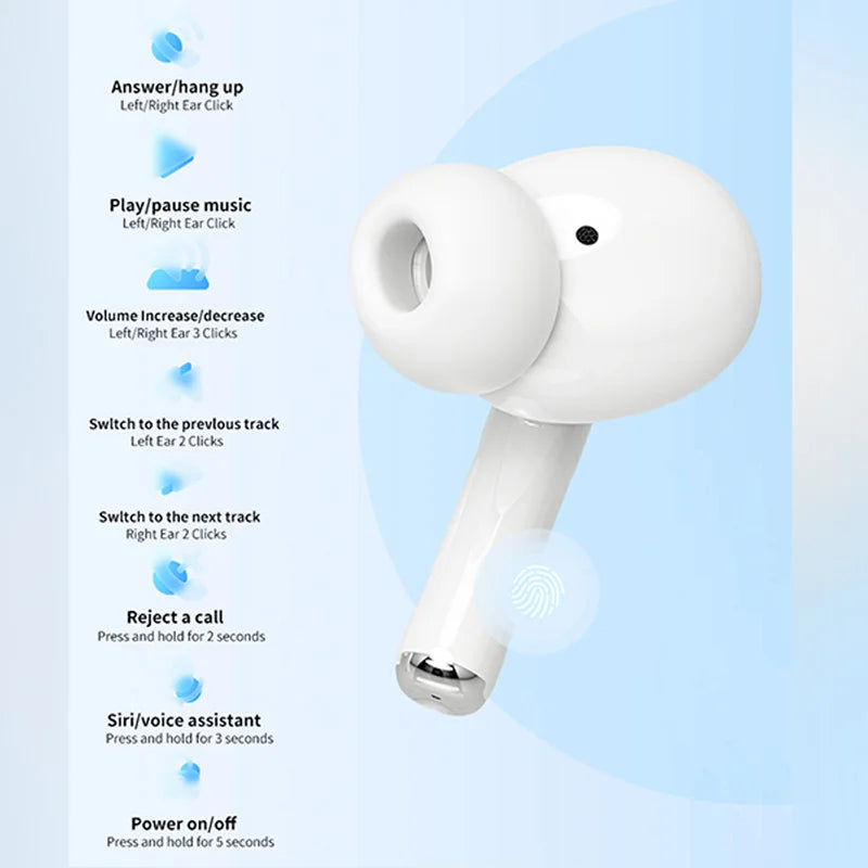 Wireless Bluetooth Earbuds with Charging Case