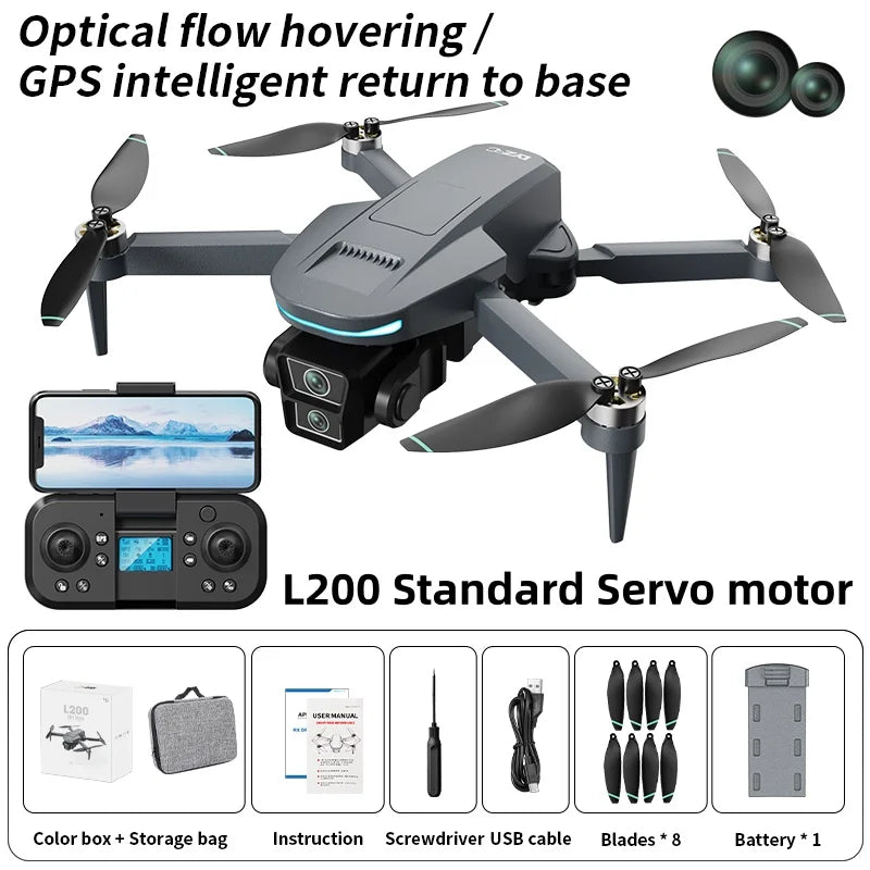 Foldable GPS Camera Drone with 3-Axis Gimbal - photo 8