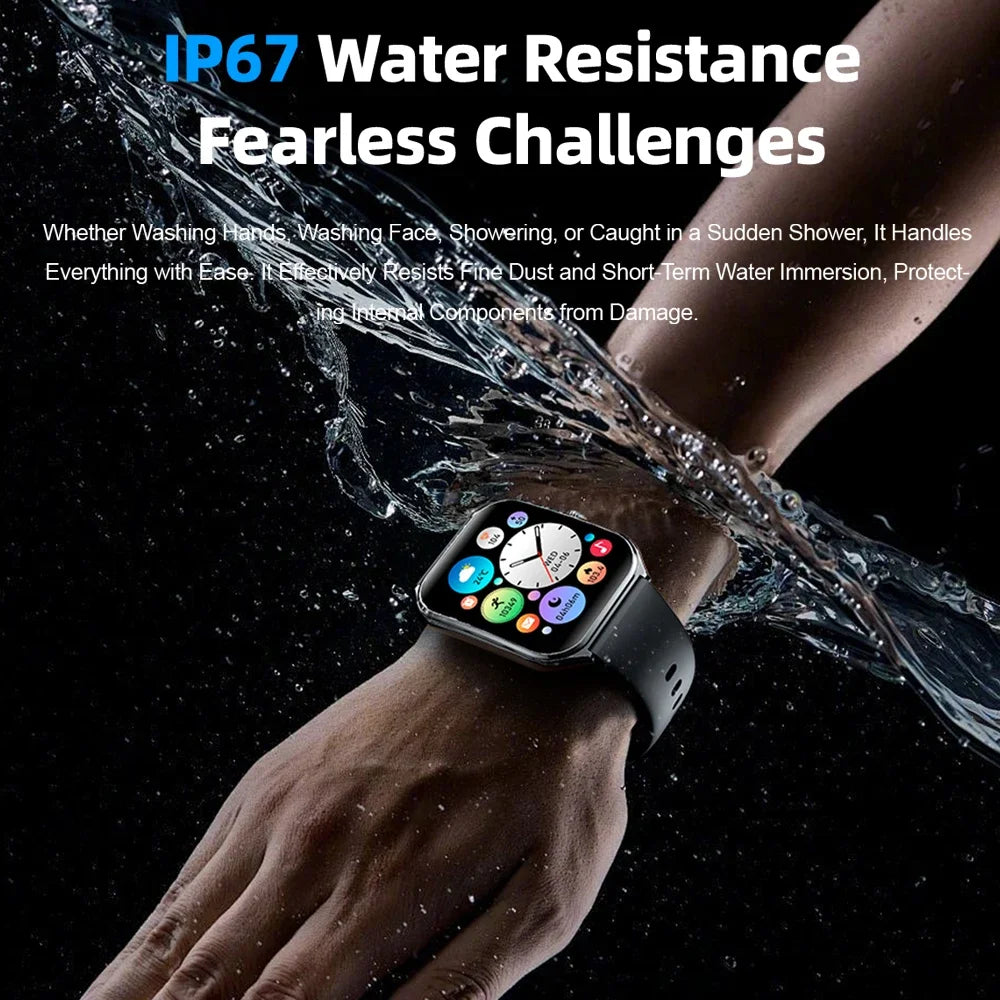 Ultra-Thin AMOLED Smartwatch with Calls