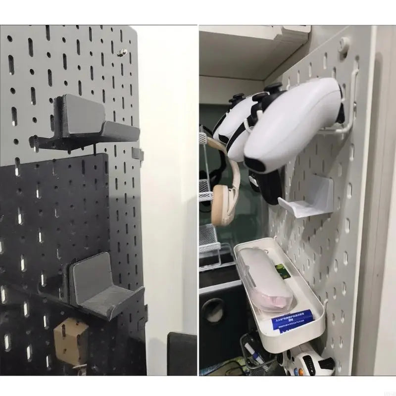 Pegboard Game Controller Mount Holder