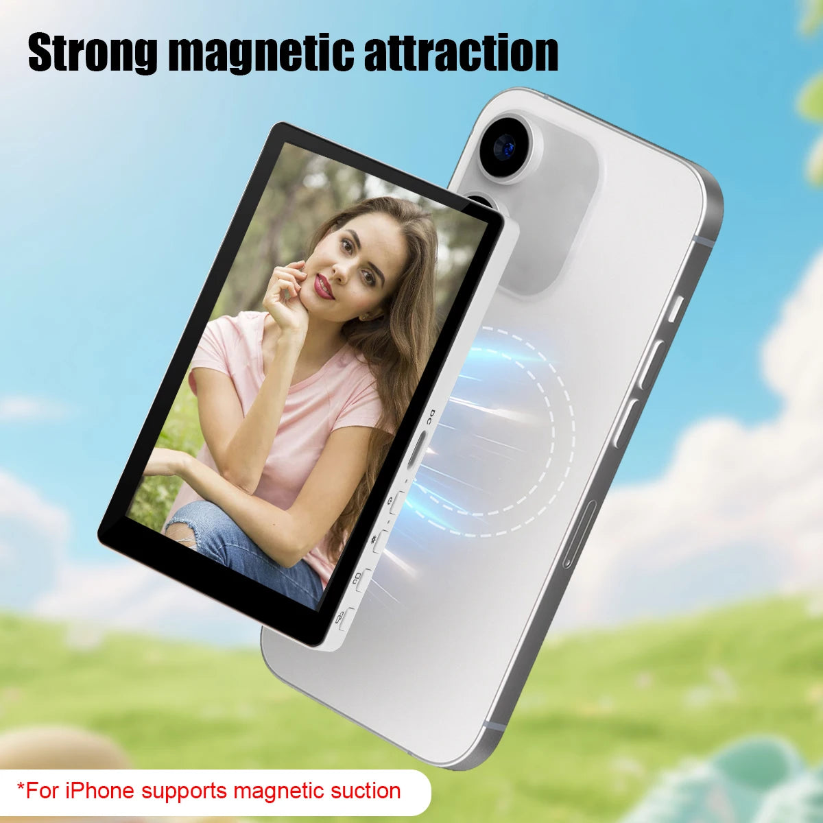 Magnetic Wireless Selfie Screen