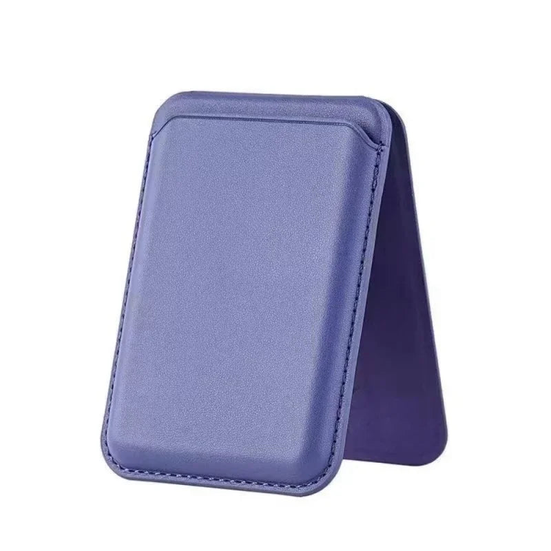 Magnetic Leather Wallet Stand for Phones - photo 11