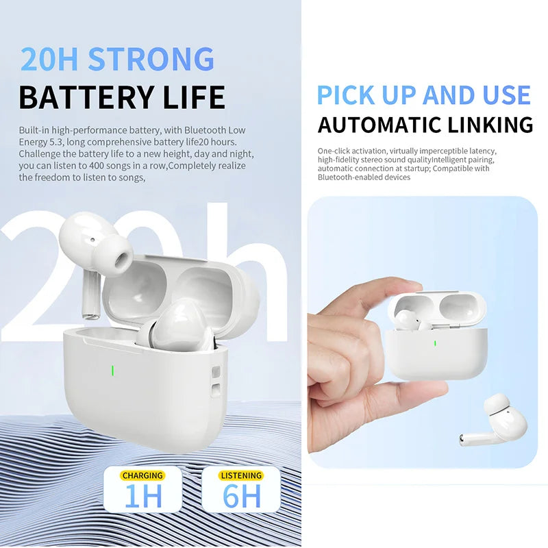 Wireless Bluetooth Earbuds with Charging Case