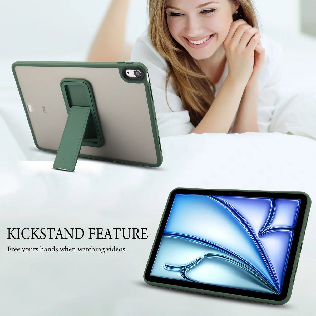 Rugged Tablet Case with Kickstand
