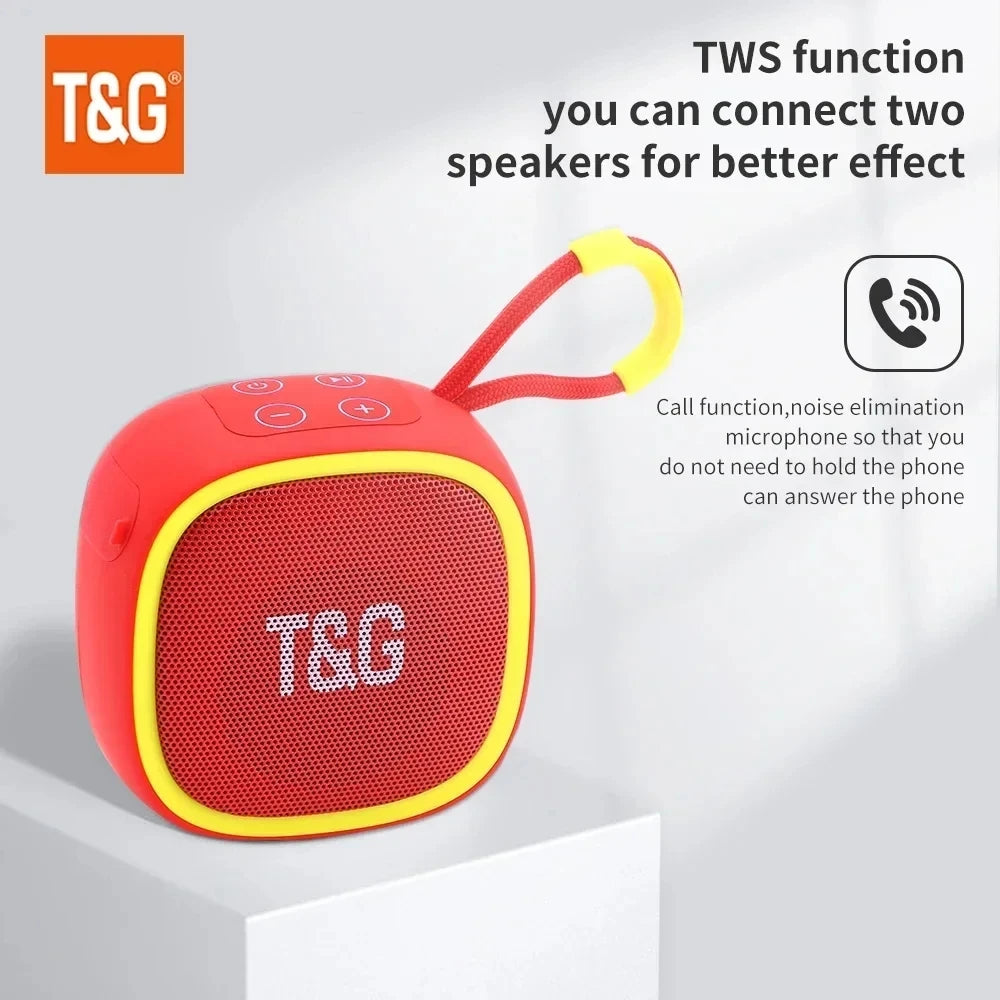 Mini Waterproof Bluetooth Speaker with FM Radio