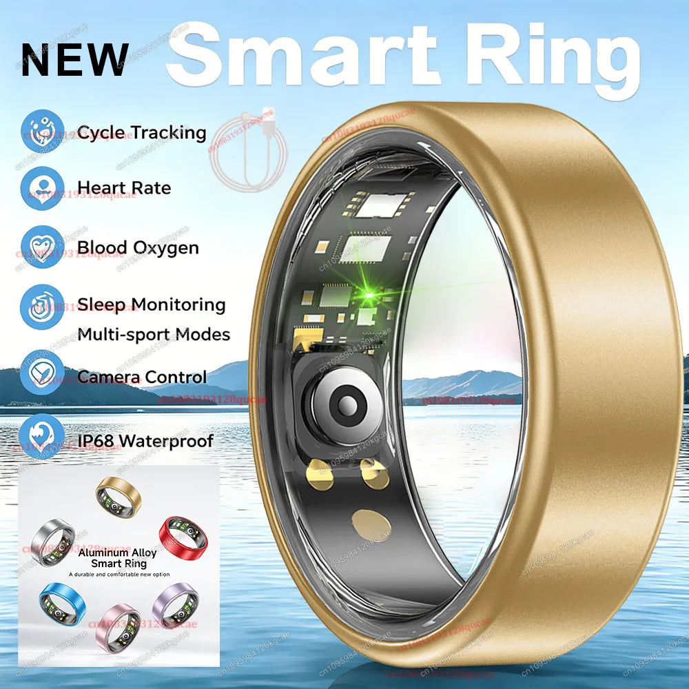 R10 Smart Health Ring with Charging Case