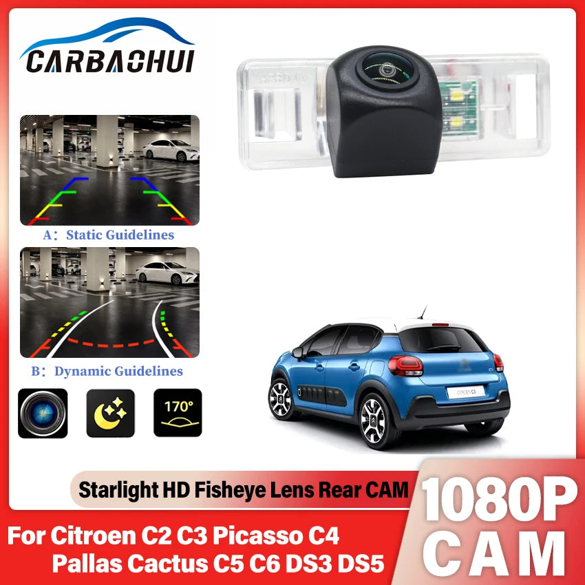170° HD Waterproof Rear View Camera
