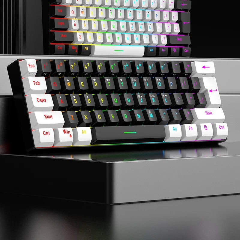60% Compact RGB Wired Keyboard