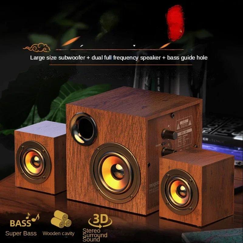 Wired Computer Speaker & Subwoofer Set
