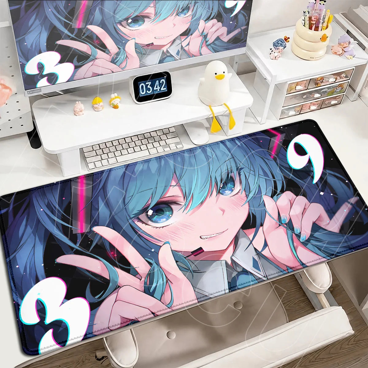 Kawaii Anime Non-Slip Gaming Mouse Pad
