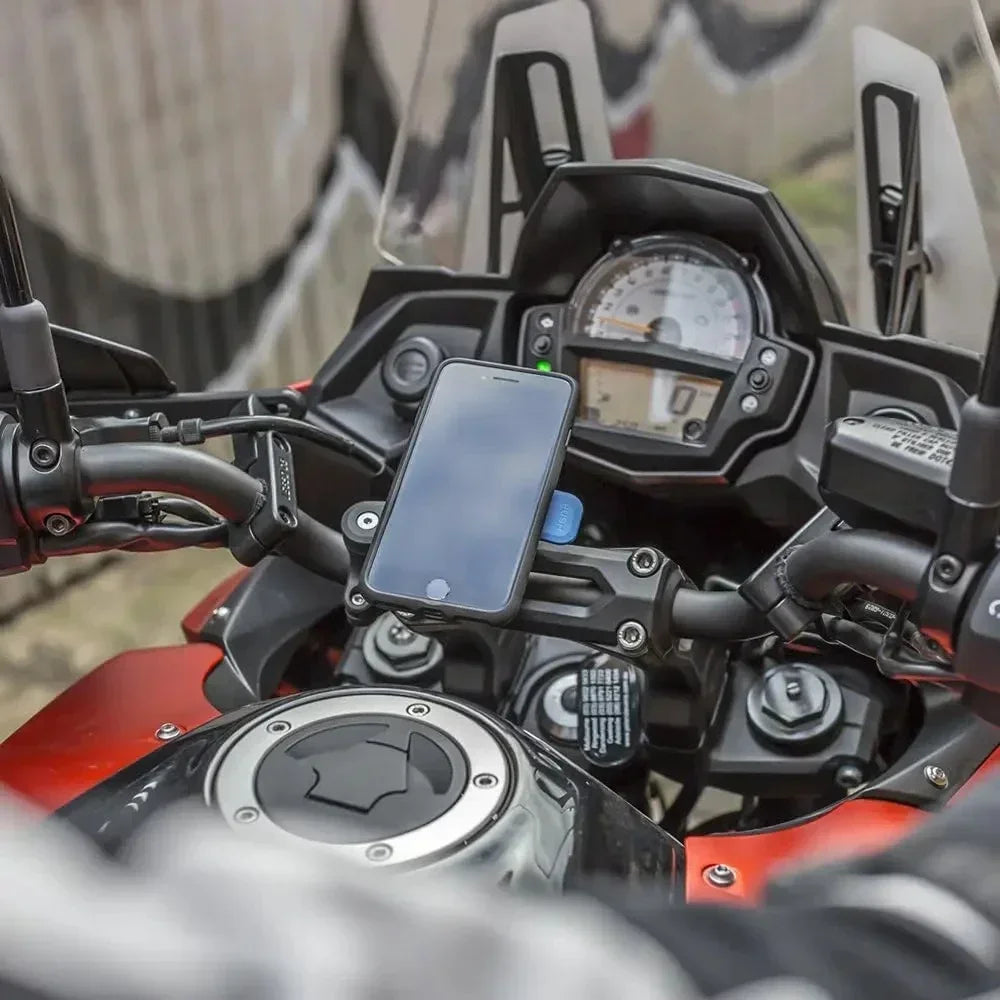 Shock-Absorbing Motorcycle Phone Mount