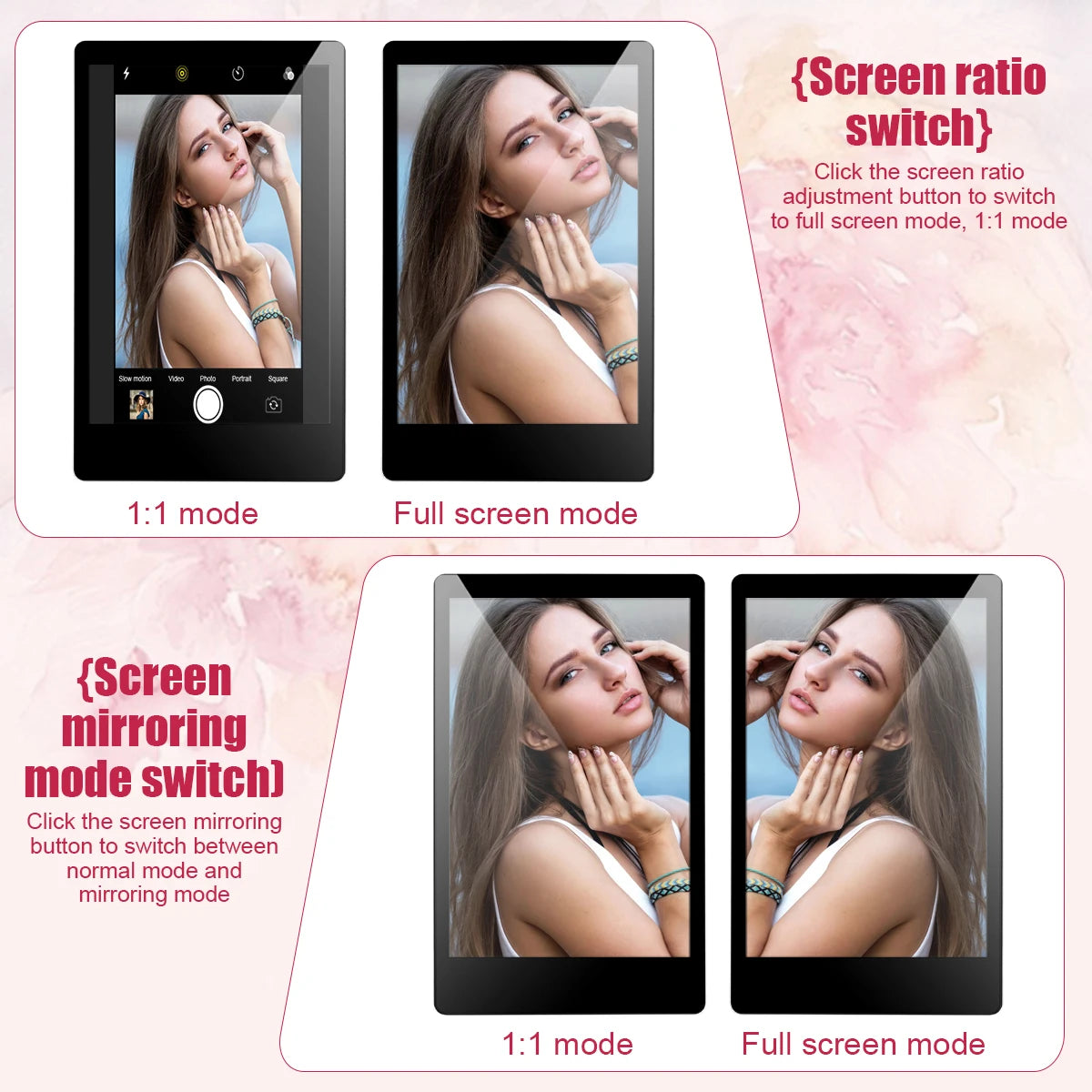 Magnetic Wireless Selfie Screen
