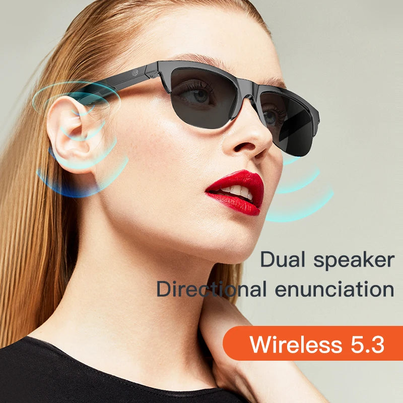 Wireless Sports Audio Sunglasses with Calls