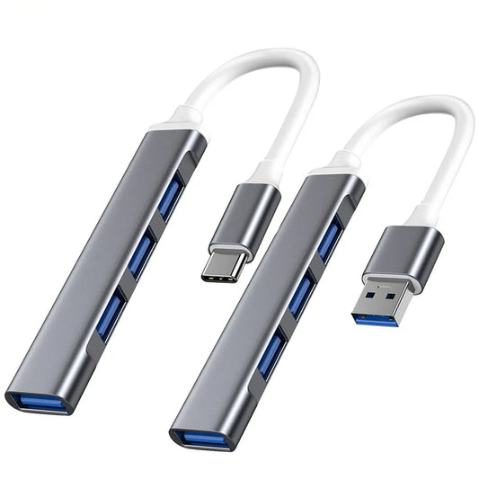 4-Port USB Hub Adapter