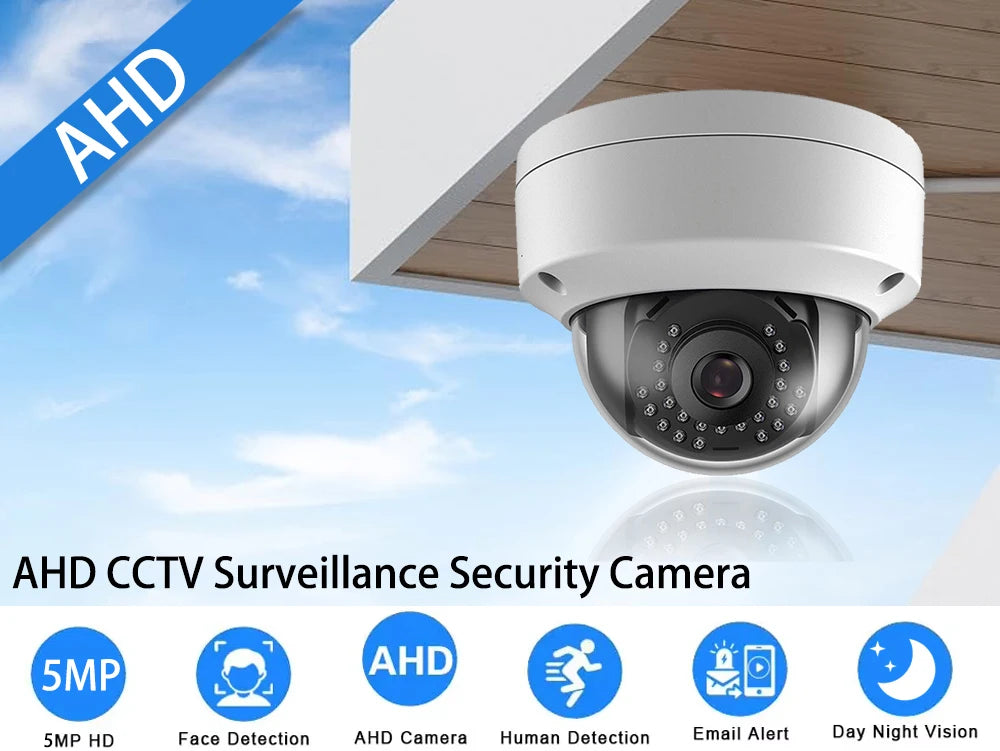 5MP Night Vision Outdoor Security Camera